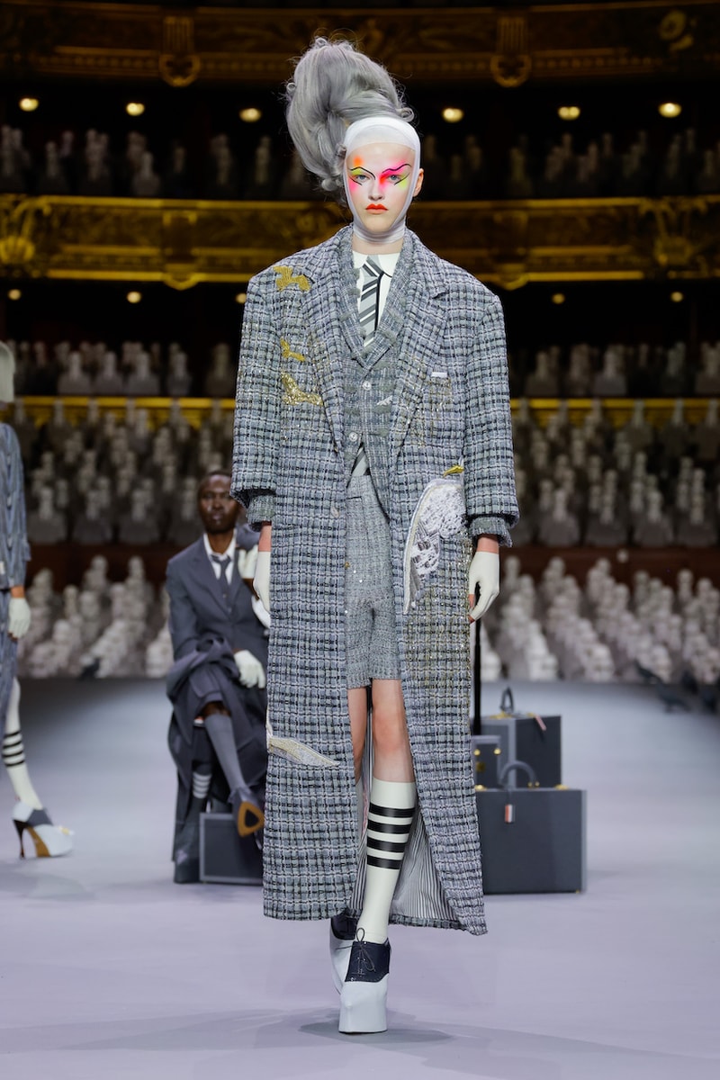 thom browne first haute couture paris reveal runway details story behind