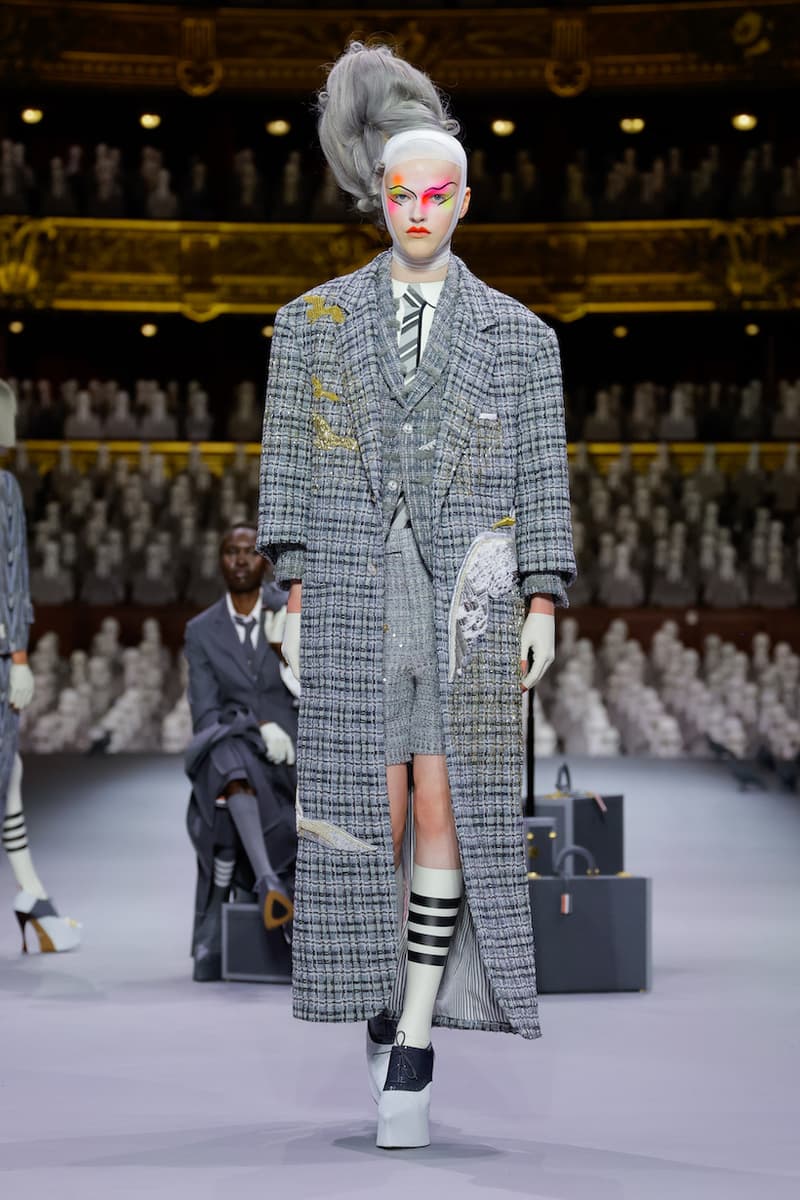 thom browne first haute couture paris reveal runway details story behind