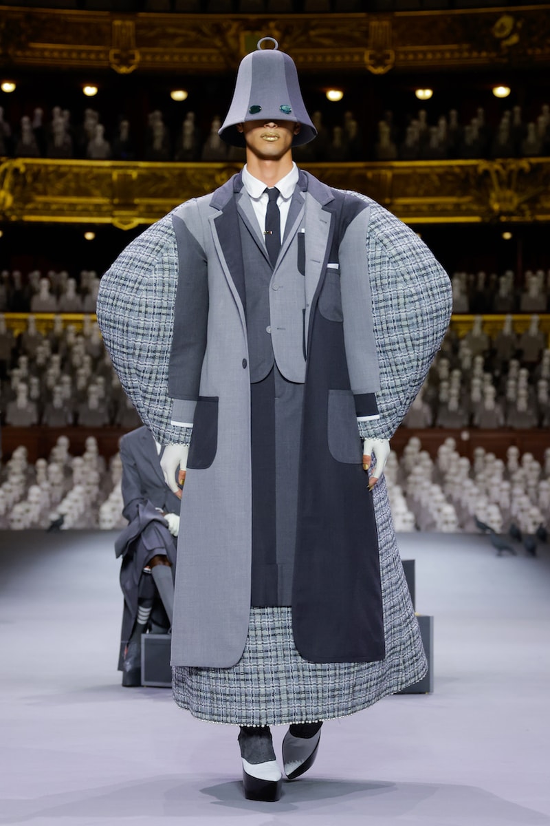 thom browne first haute couture paris reveal runway details story behind