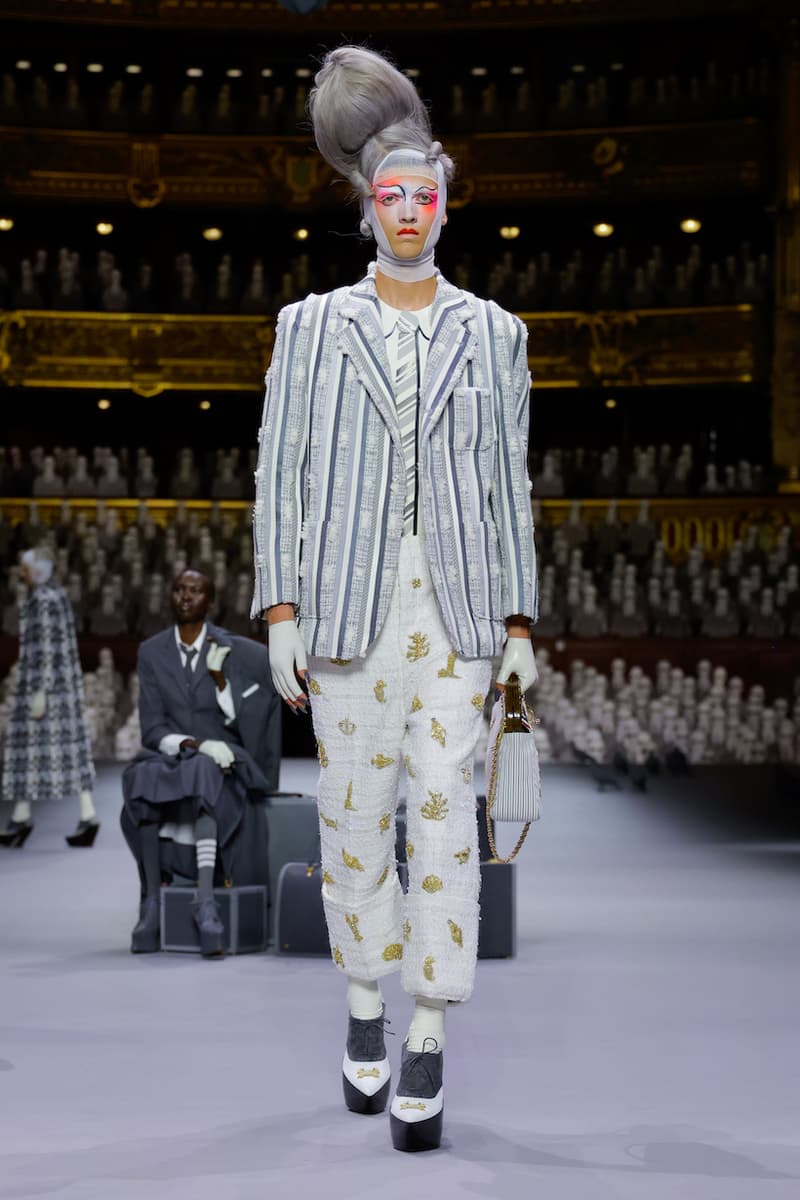 thom browne first haute couture paris reveal runway details story behind