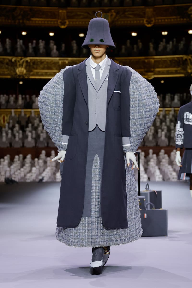 thom browne first haute couture paris reveal runway details story behind