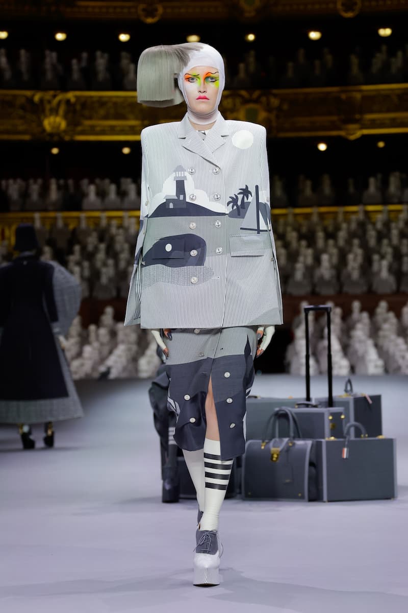 thom browne first haute couture paris reveal runway details story behind