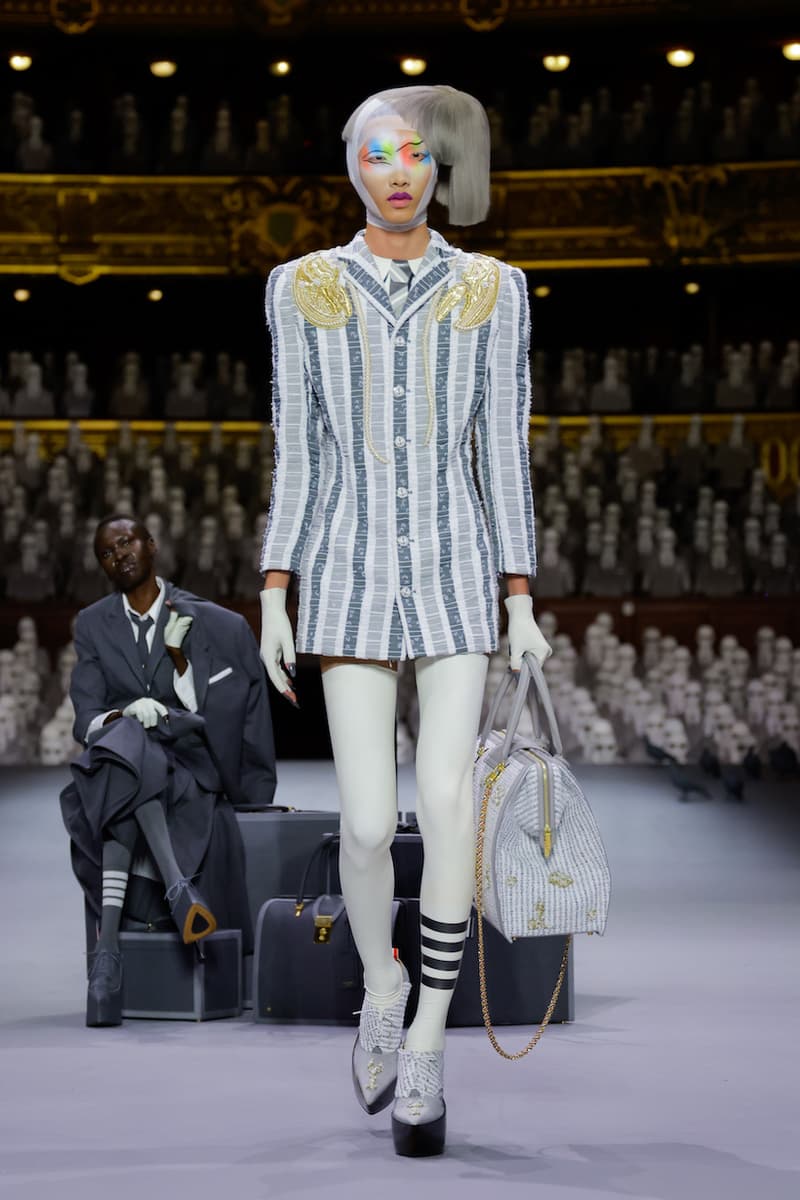 thom browne first haute couture paris reveal runway details story behind