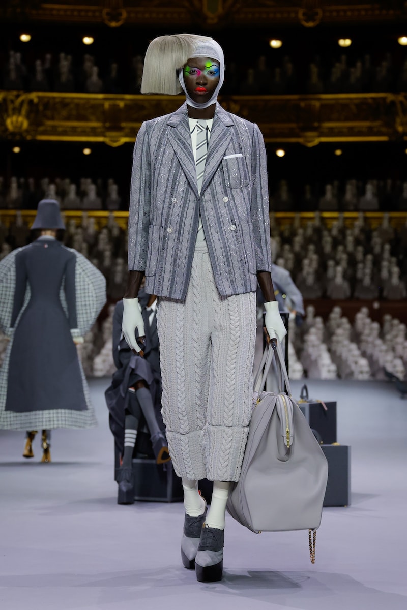 thom browne first haute couture paris reveal runway details story behind