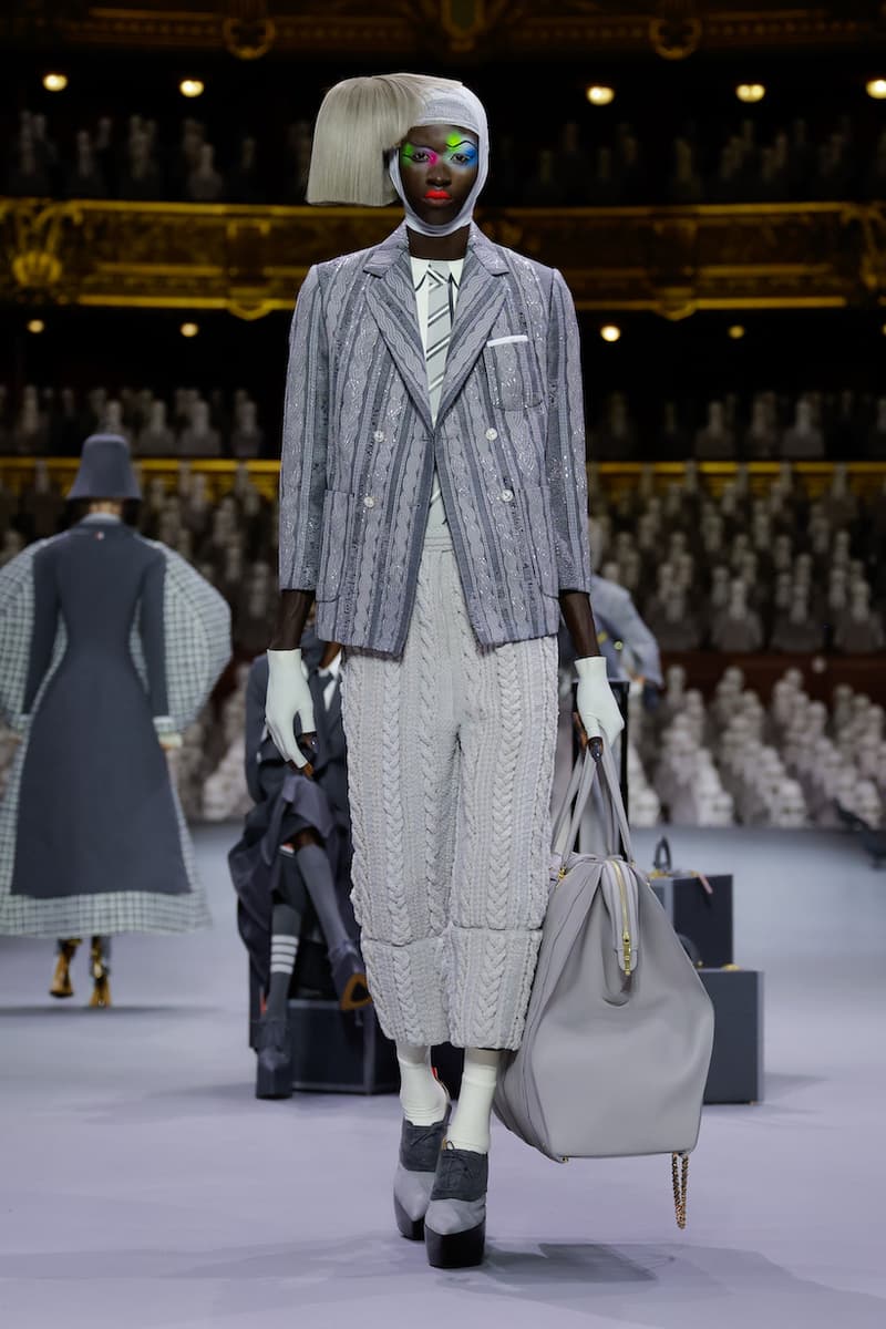 thom browne first haute couture paris reveal runway details story behind