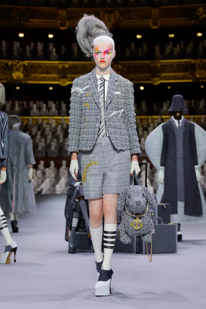 thom browne first haute couture paris reveal runway details story behind