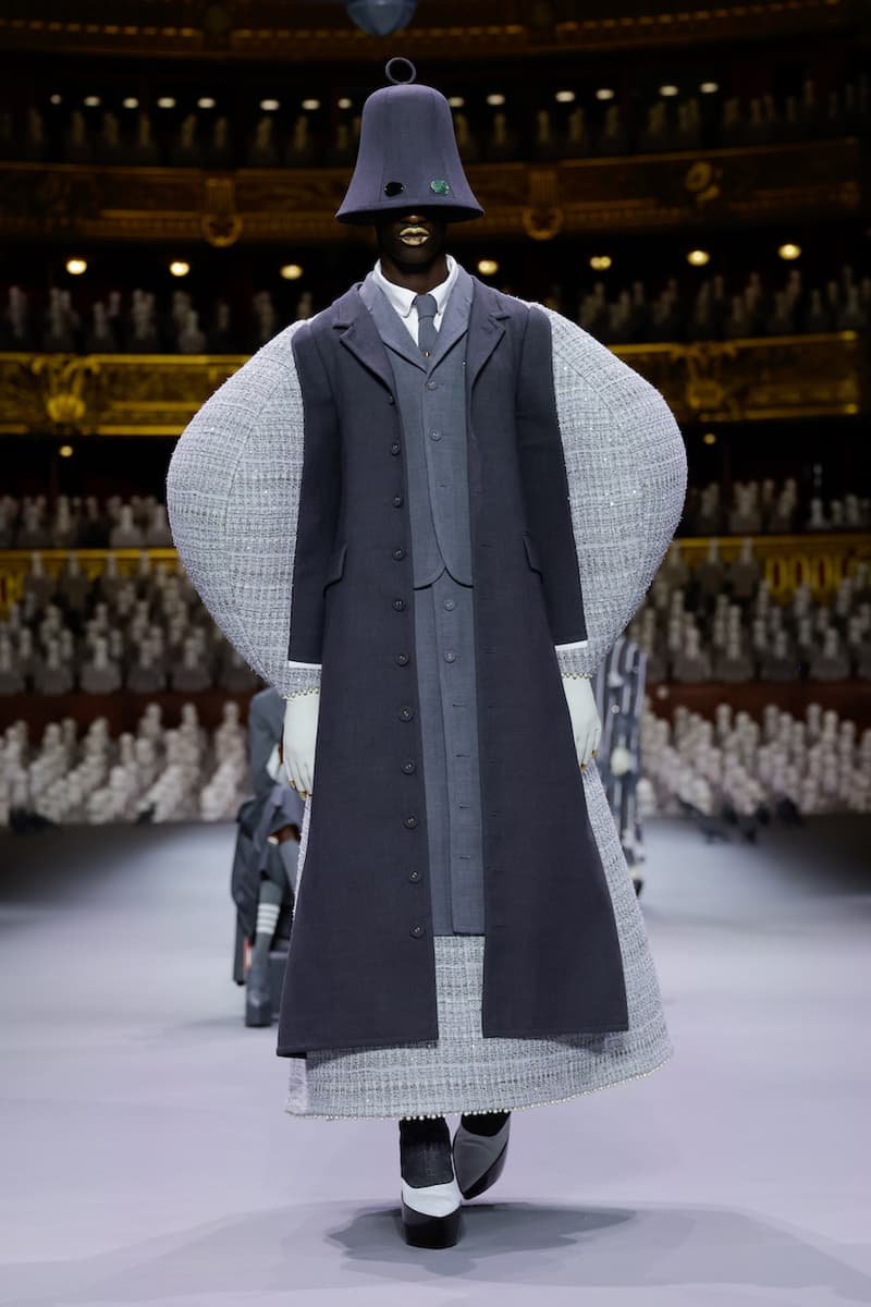 thom browne first haute couture paris reveal runway details story behind