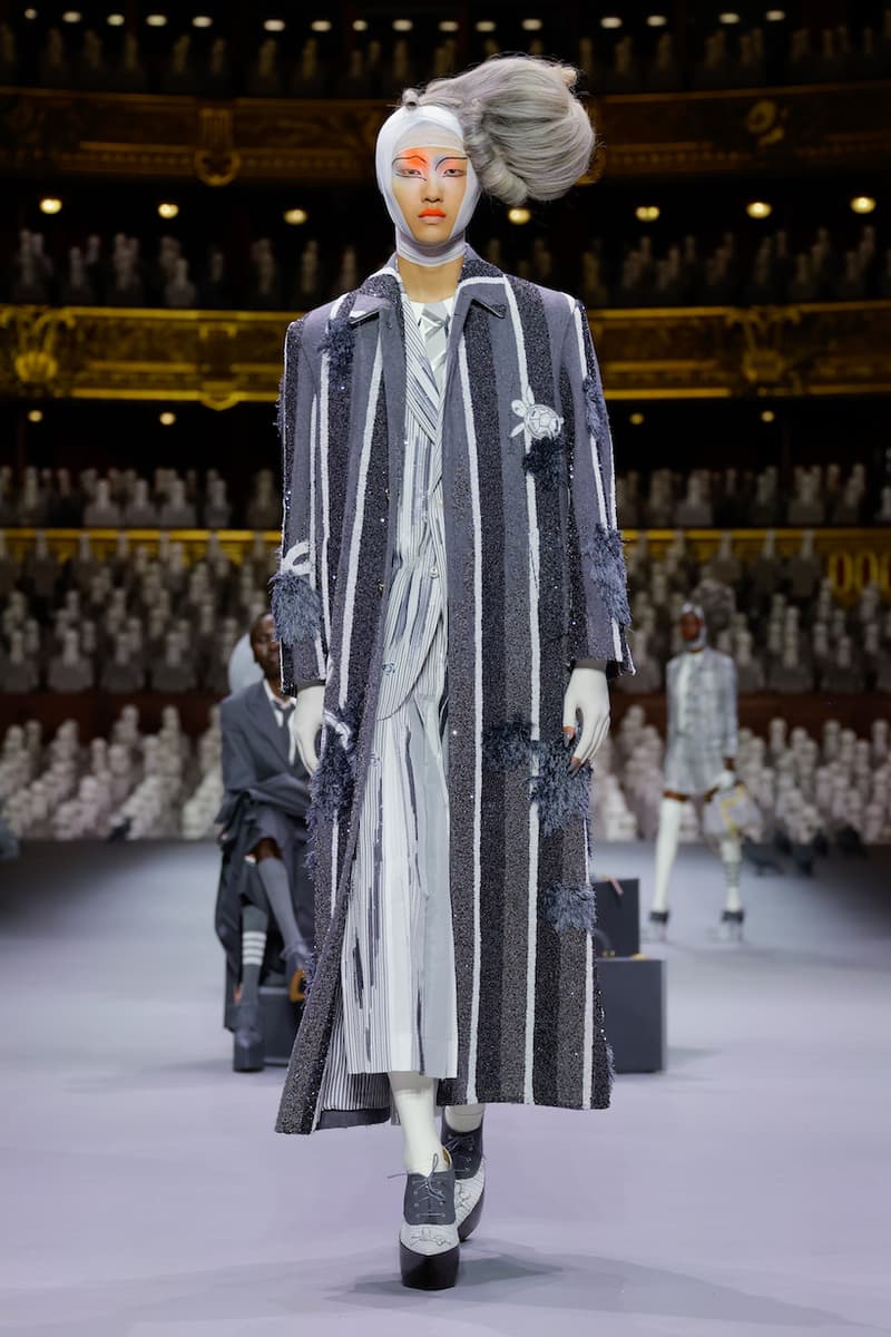 thom browne first haute couture paris reveal runway details story behind