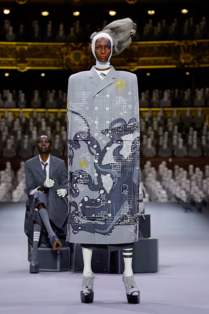 thom browne first haute couture paris reveal runway details story behind