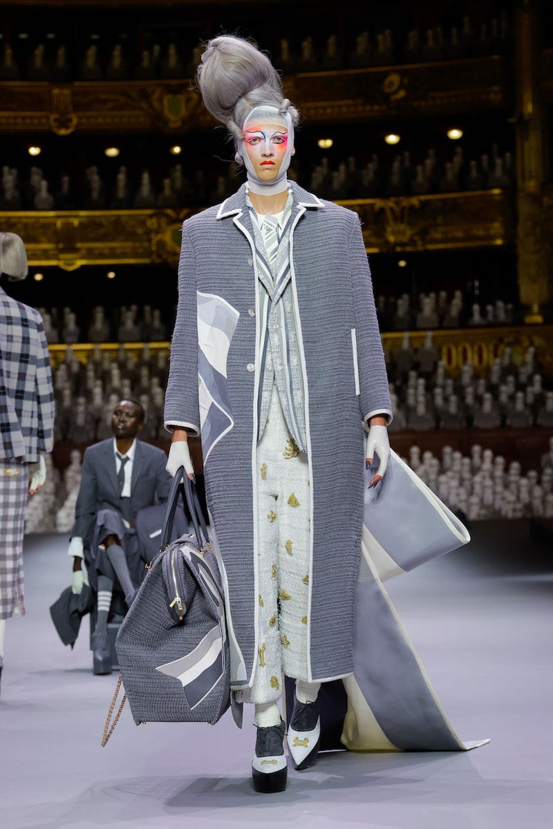 thom browne first haute couture paris reveal runway details story behind