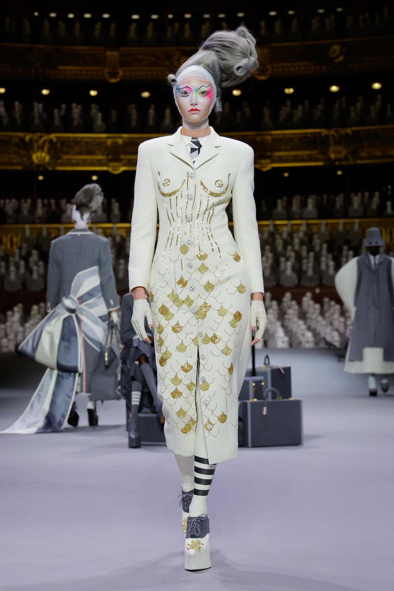 thom browne first haute couture paris reveal runway details story behind