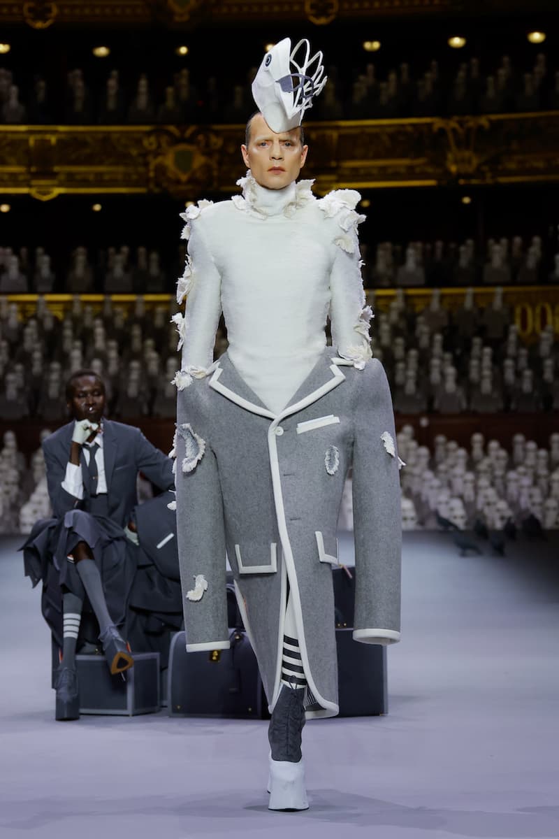 thom browne first haute couture paris reveal runway details story behind