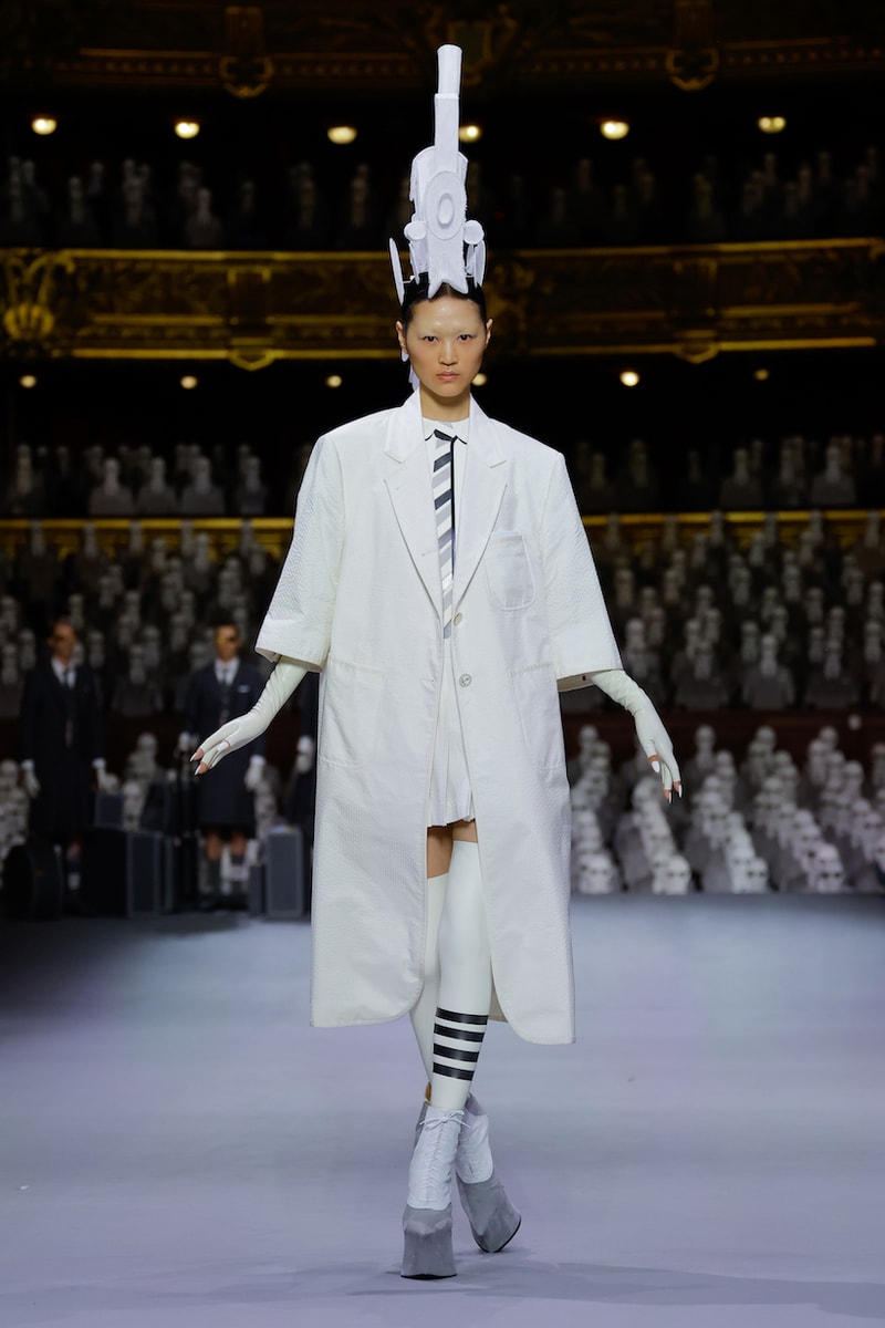 thom browne first haute couture paris reveal runway details story behind