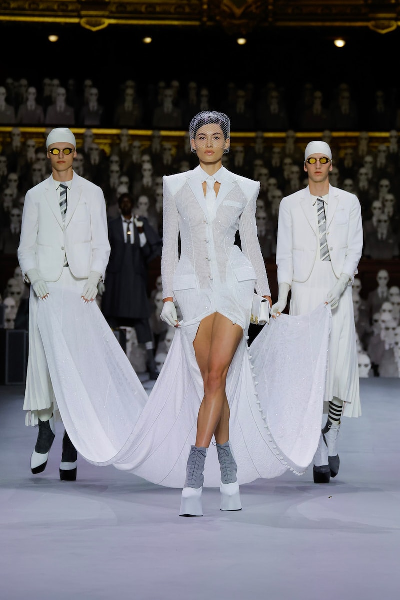 thom browne first haute couture paris reveal runway details story behind