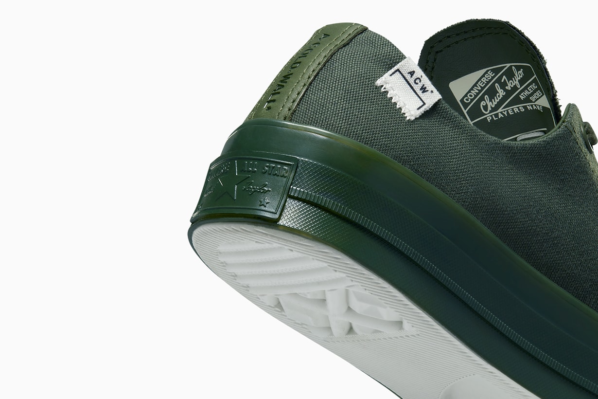Converse x A-COLD-WALL* Chuck 70 collabration Takuya Nakamura