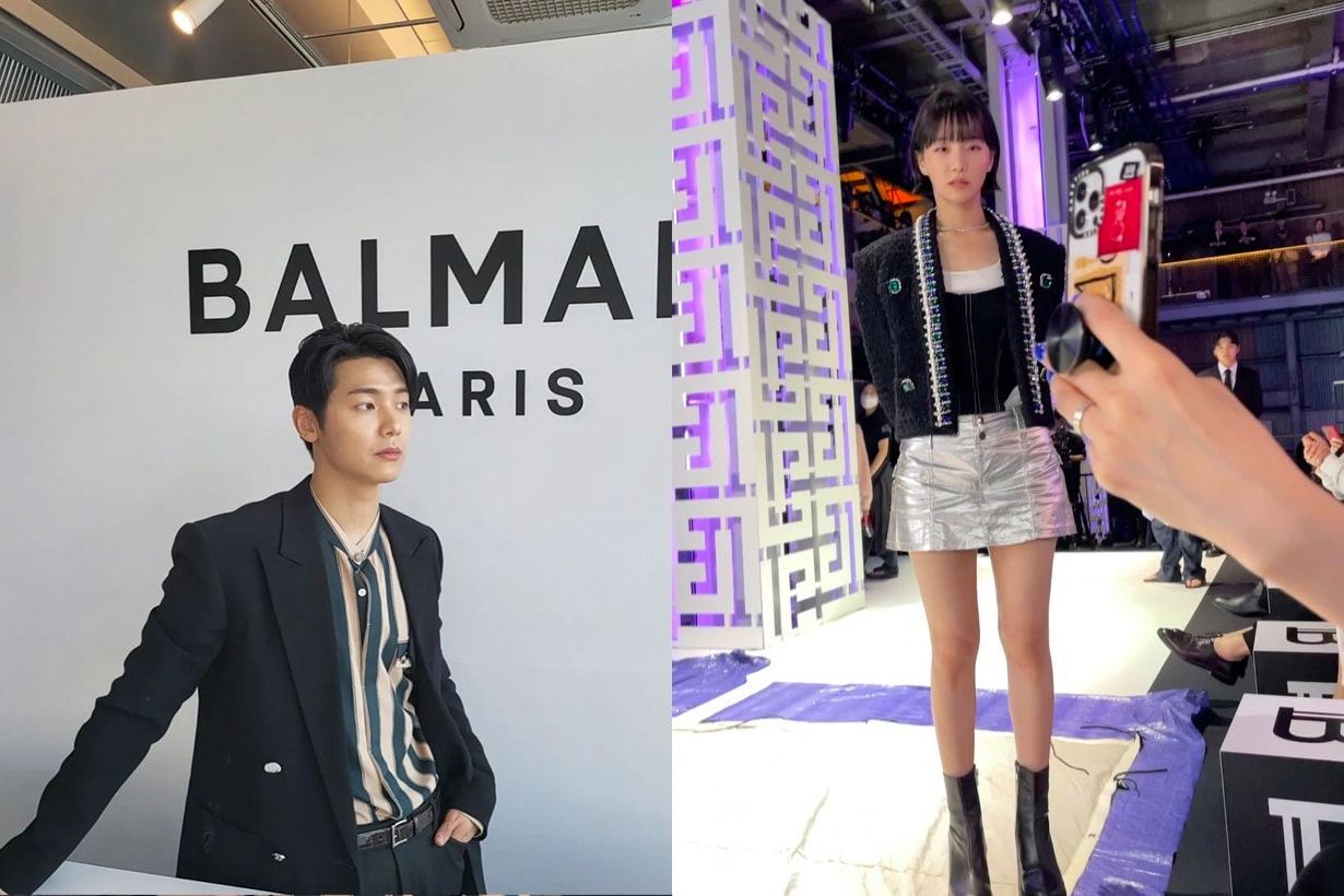 Netflix korean drama Celebrity balmain jacket