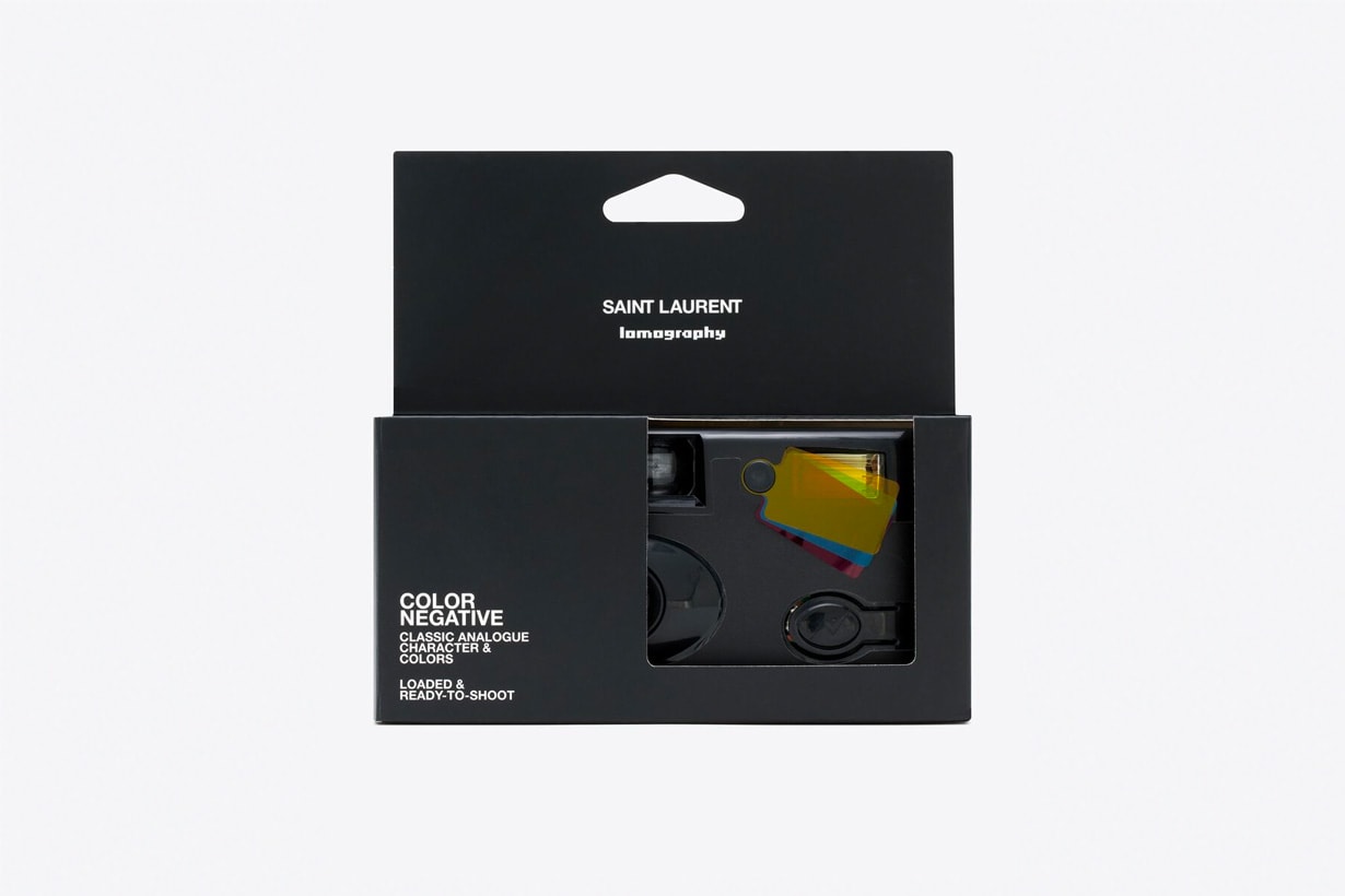 Saint Laurent Lomography 菲林相機 相機 聯乘系列 Crossover YSL Anthony Vaccarello Saint Laurent Rive Droite
