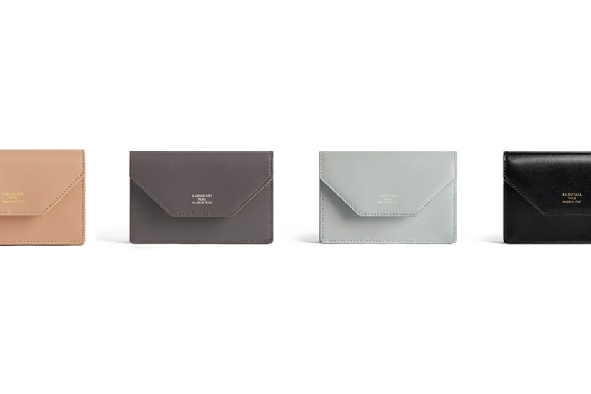 Balenciaga Envelope mini wallet 2023 fall new release info