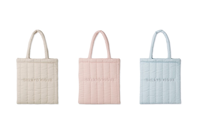 gelato pique quilting tote bag new color release online