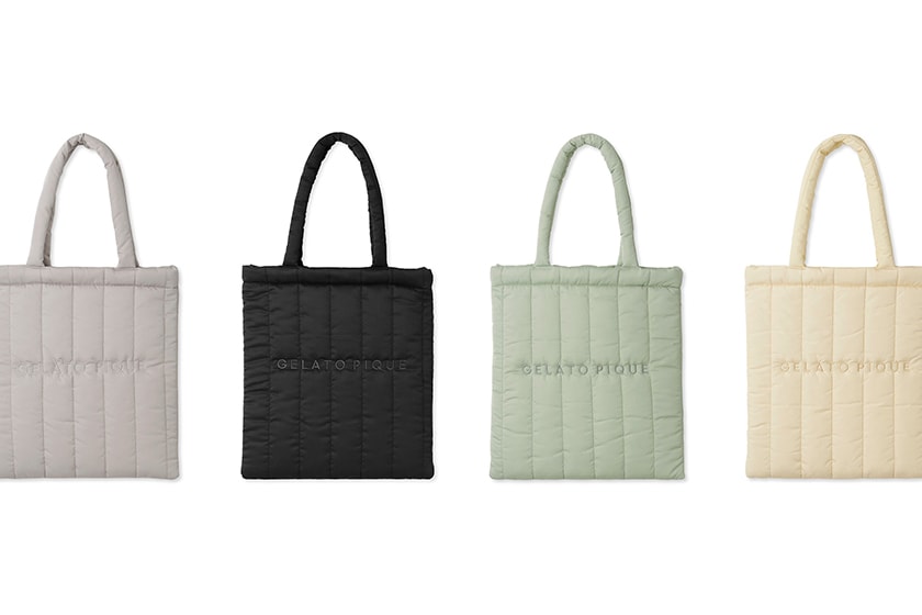 gelato pique quilting tote bag new color release online