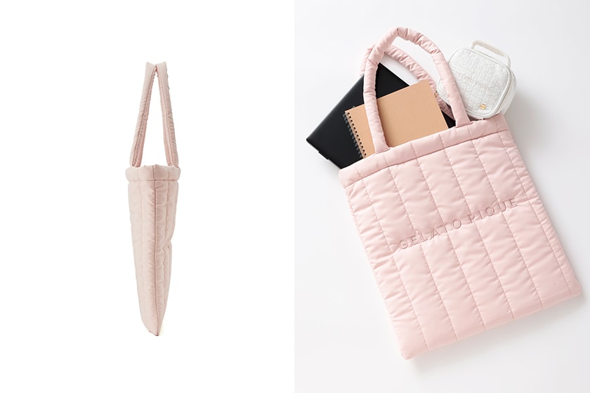 gelato pique quilting tote bag new color release online