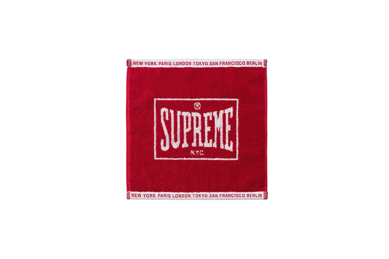 Supreme 2023 FW accessories Item Release Info 