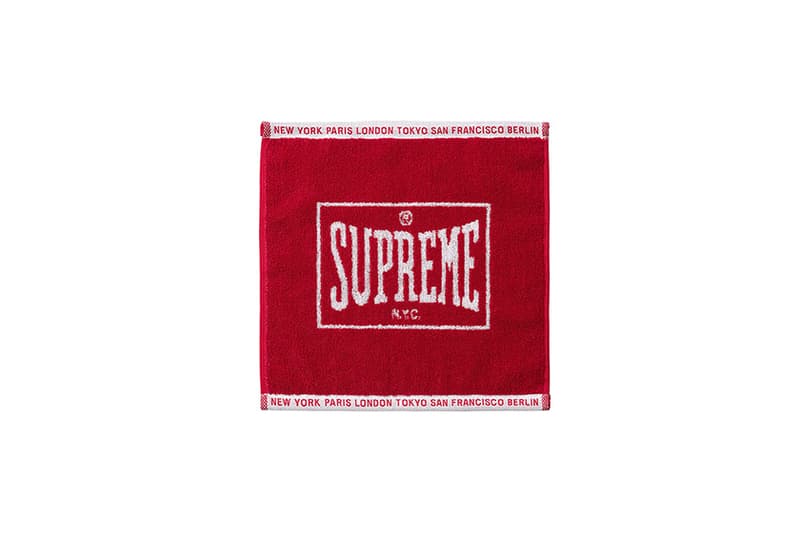 Supreme 2023 FW accessories Item Release Info