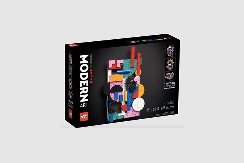 Lego Modern Art 31210 new release home decor