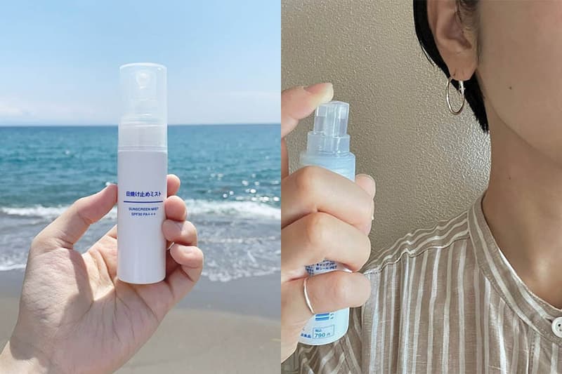 MUJI sun Sunscreen mist japan SPF 30