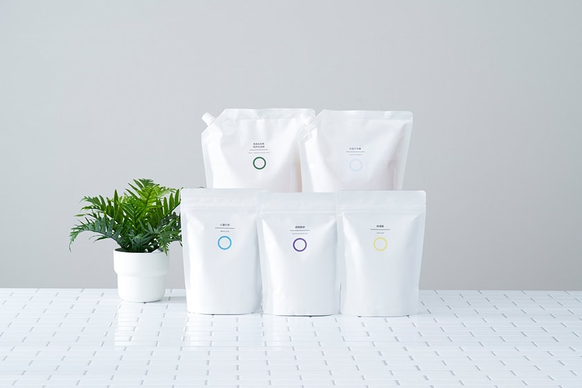 MUJI new Baking soda Sodium percarbonate Citric acid Laundry detergent vegetable washing liquid