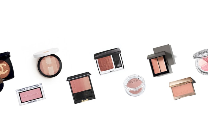 打開日本女生化妝包:從開架到專櫃的「光澤血色肌」20+ 腮紅一次整理!