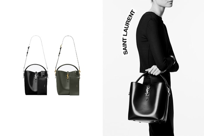 優雅不羈的日常手袋命定款:Saint Laurent 最實用水桶包 2 種尺寸登場!