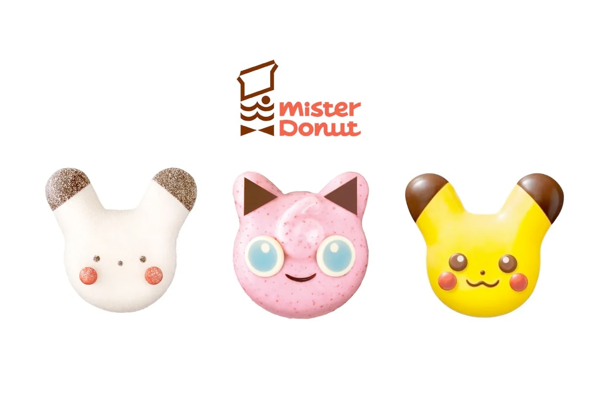 mister donut pokemon Psyduck 2023 back pikachu