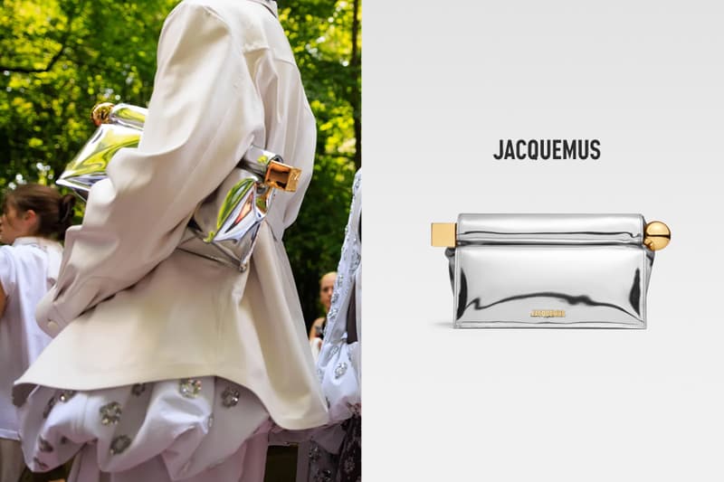 Jacquemus La Pochette Rond Carré 全新登場手拿包，忍不住想喊：「小姐！你的外帶好了」