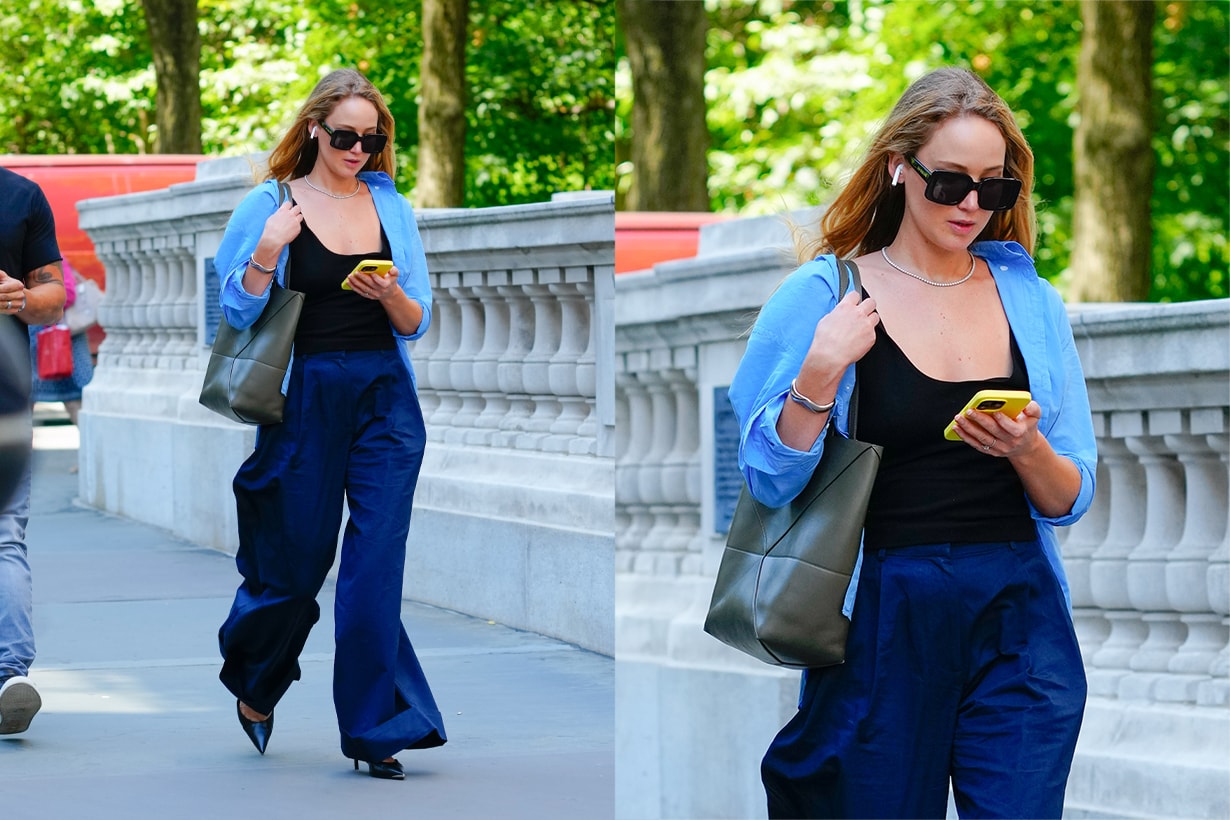 jennifer lawrence outfit inspiration effortless chic street style basic items