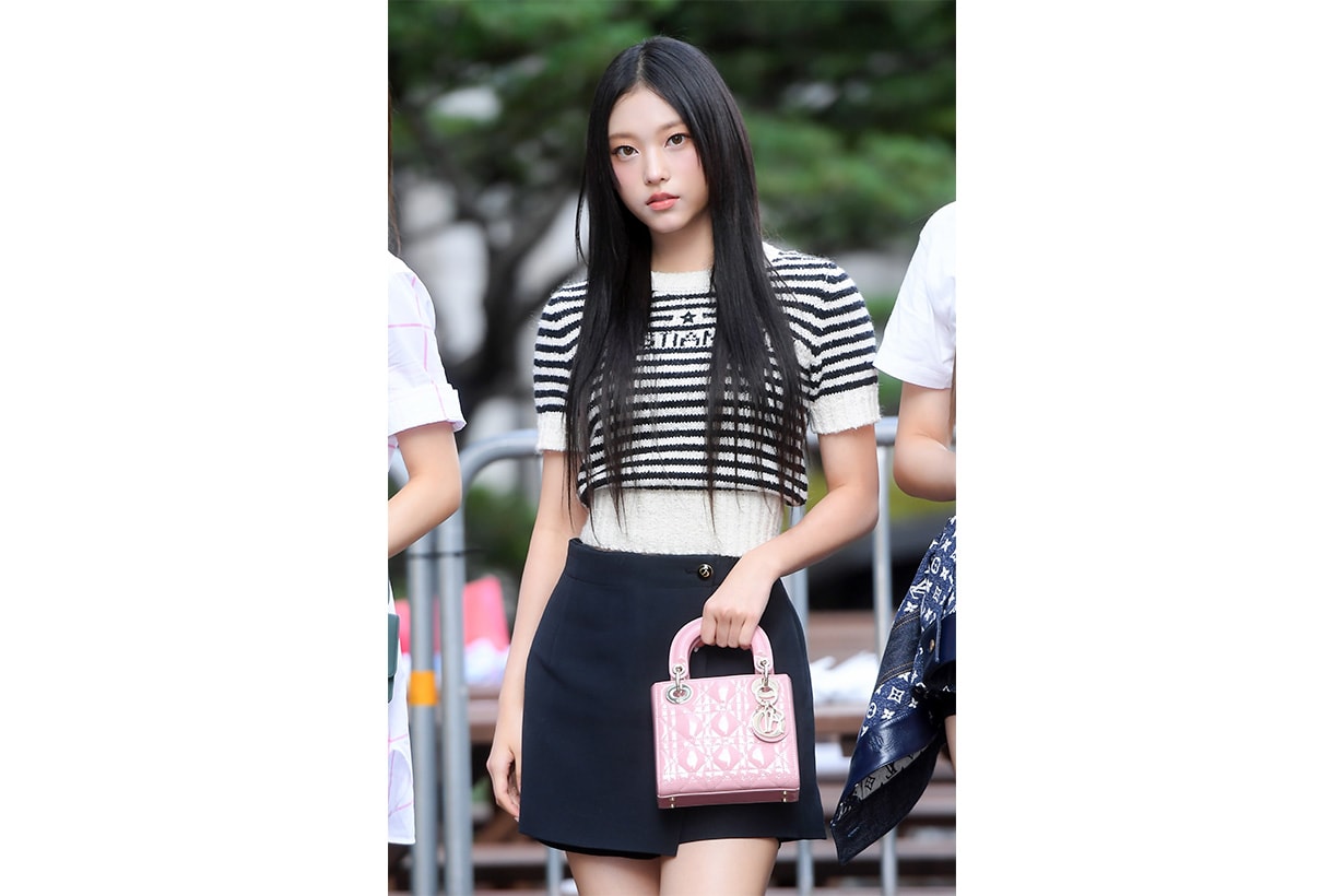 NewJeans Haerin Dior Handbag Lady Dior 手袋