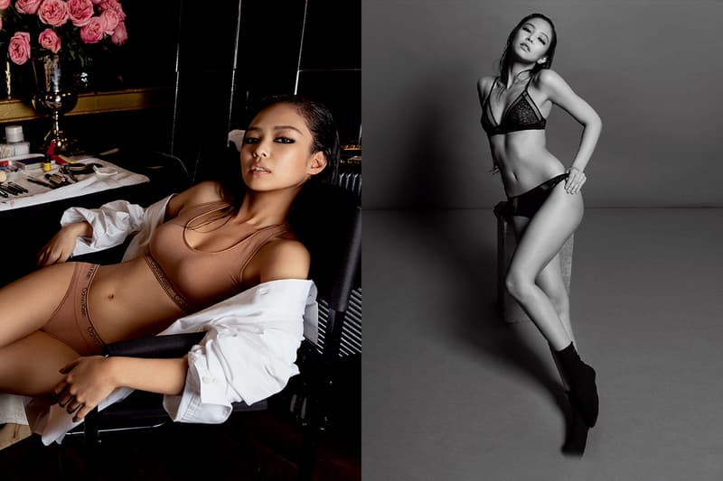 Jennie 秋季 Calvin Klein 廣告一次看:粗眼線、濕髮、內衣、白襯衫... 性感到女生看了也害羞!