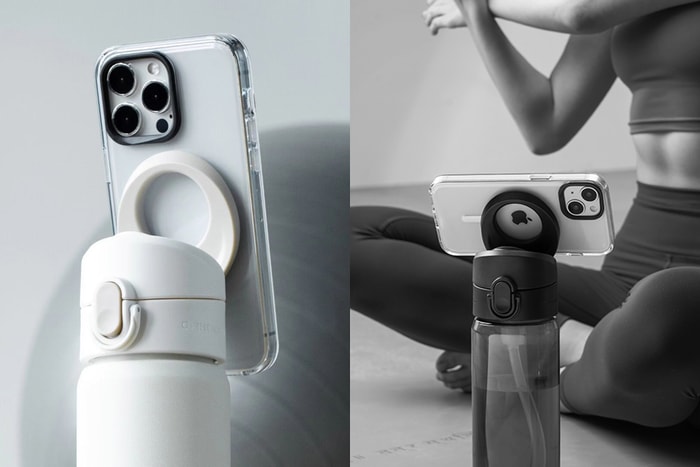 不只裝水還能變手機支架：犀牛盾 AquaStand 磁吸水壺，運動迷搶著入手！