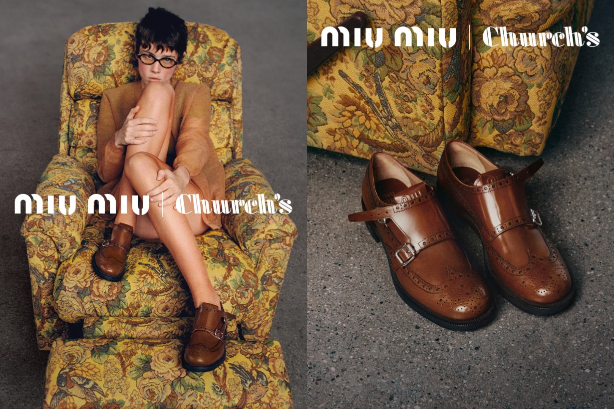 Miu Miu Church's 聯乘系列 Crossover Shoes