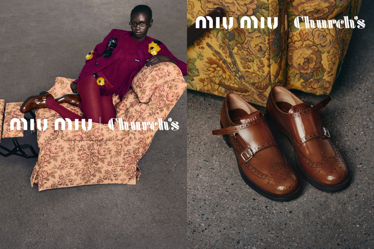 Miu Miu Church's 聯乘系列 Crossover Shoes