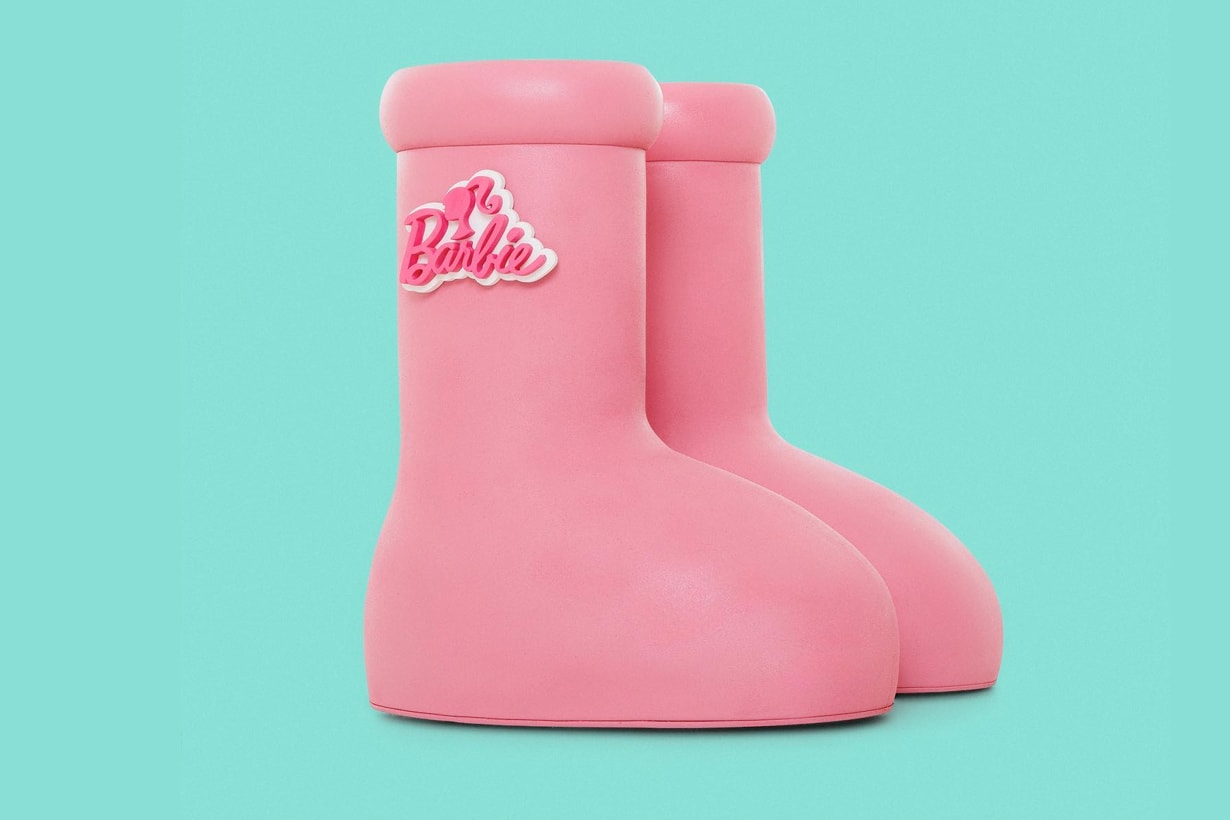 mschf barbie big red boot pink version