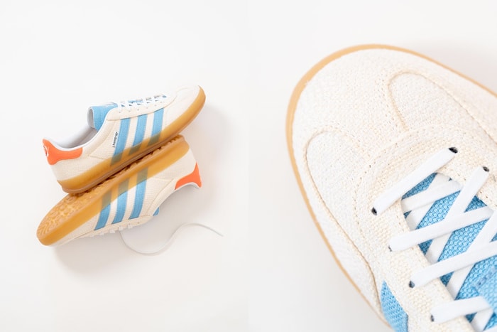 暖橘 + 水藍：這雙 adidas 還沒上架的 Gazelle，會讓你希望夏天走的慢一點！