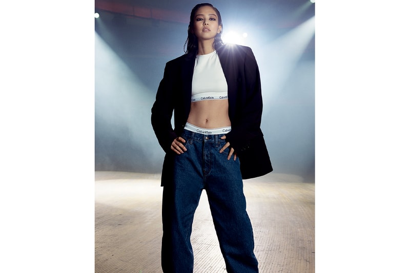 jennie calvin klein 2023 fall collection campaign all photos