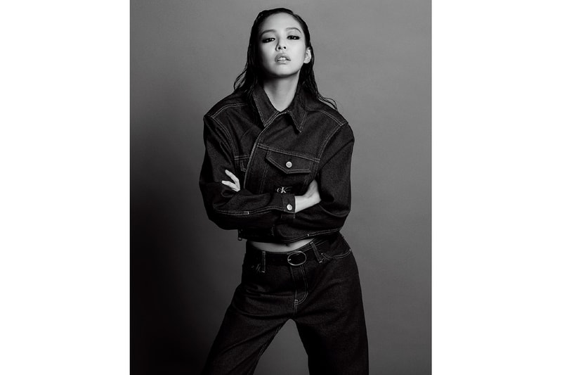 jennie calvin klein 2023 fall collection campaign all photos