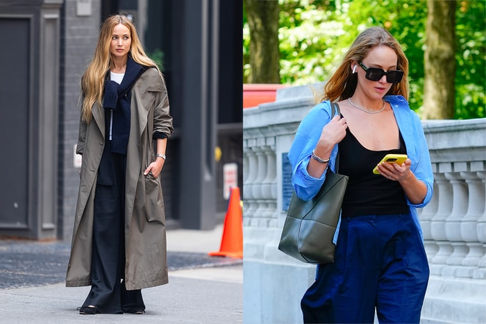 只有基本單品也無妨:Jennifer Lawrence 私服範本,時髦像是天生!