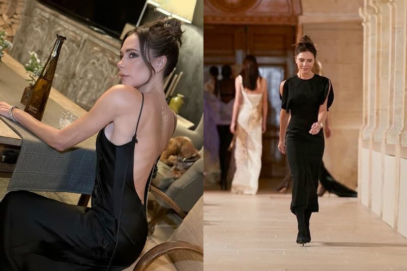 Victoria Beckham 不愧是 Little Black Dress 忠實愛好者：連滑水運動時... 都找到超好看款式！