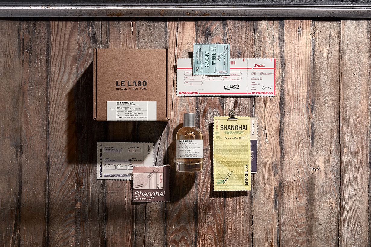 Le Labo City Exclusive Myrrhe 55 香水 上海 fragrances