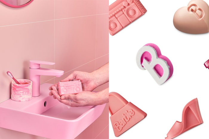 芭比熱潮還在繼續：LUSH x Barbie 限量聯名系列登場，汽泡彈、香水、香氛皂⋯⋯任你挑選！