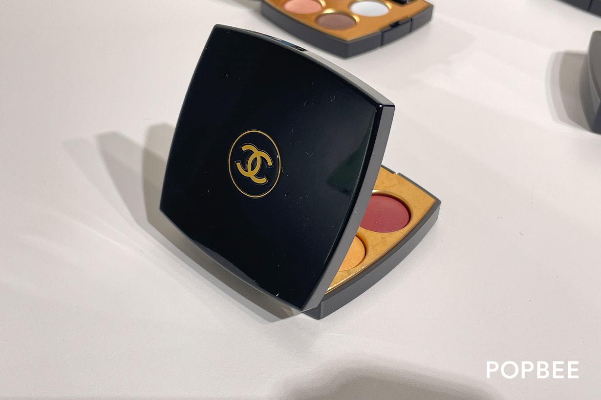 chanel beauty CRÉATION EXCLUSIVE LES 4 OMBRES unboxing make up inspiration 2023 auguest
