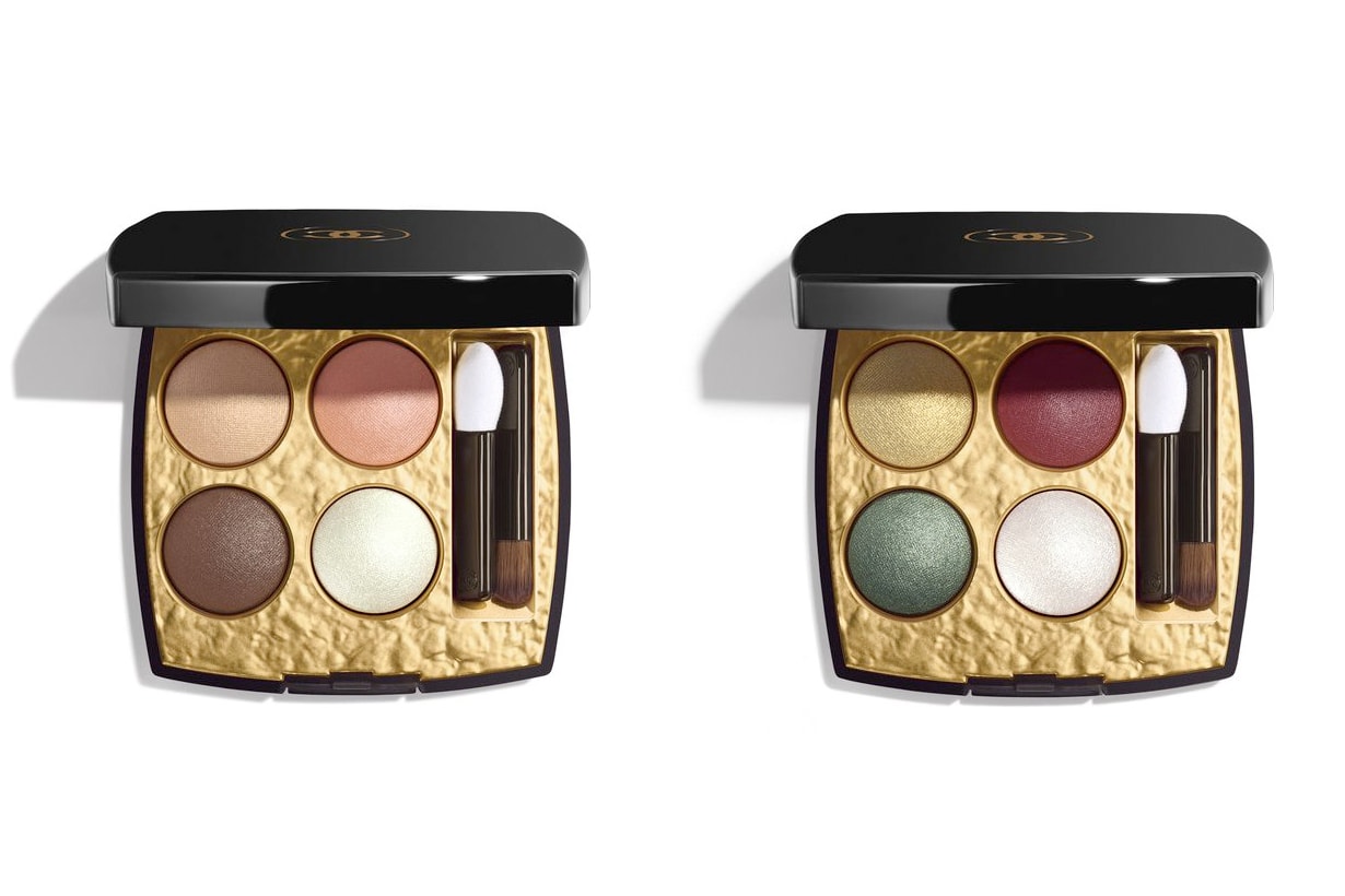 chanel beauty CRÉATION EXCLUSIVE LES 4 OMBRES unboxing make up inspiration 2023 auguest